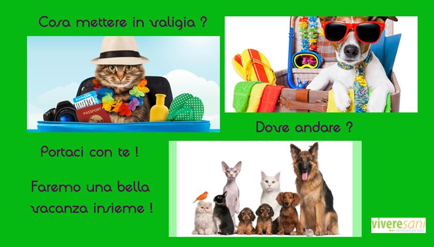 In vacanza porta anche i tuoi amici animali In vacanza porta anche i tuoi amici animali